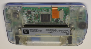 WonderSwan Color Rear View