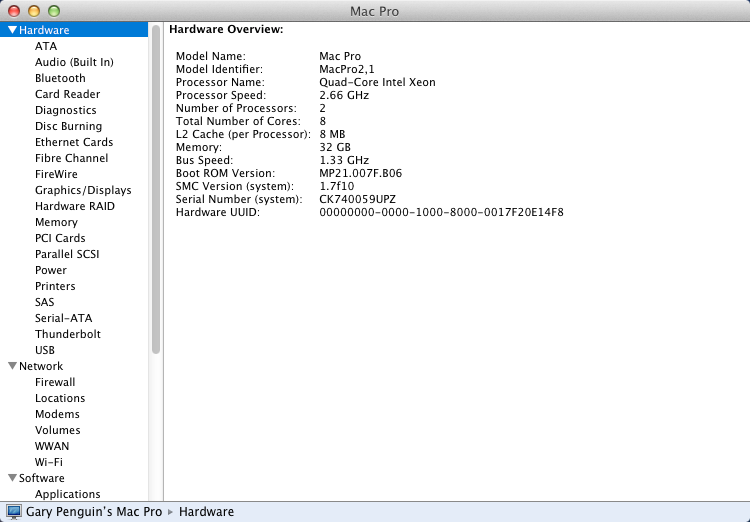 Hardware Overview